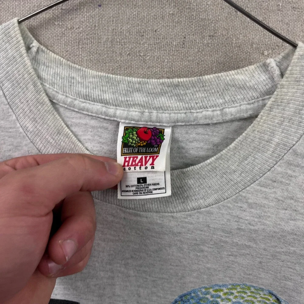 The Rosie O'Donnell Show T-Shirt Mens L‎ Gray 1997 Vintage TV